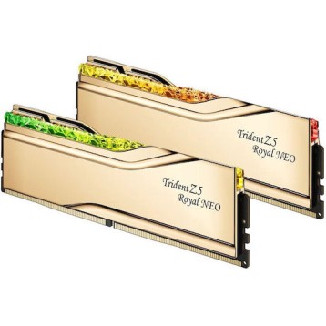 G.Skill Trident Z5 Royal Neo EXPO RGB DDR5 32GB RAM με 2x16GB Modules και Ταχύτητα 6400 για Desktop