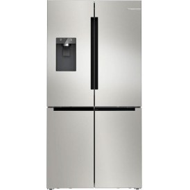 Bosch Ψυγείο Ντουλάπα 574lt Total NoFrost Υ183xΠ90.5xΒ73.1εκ. Inox KFD96APEA