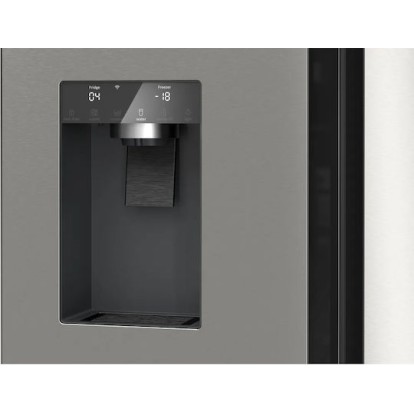 Bosch Ψυγείο Ντουλάπα 574lt Total NoFrost Υ183xΠ90.5xΒ73.1εκ. Inox KFD96APEA