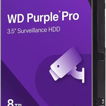 Western Digital Purple Pro Smart Video 8TB HDD Σκληρός Δίσκος 3.5