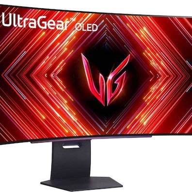 LG 45GS95QX-B Ultrawide OLED Curved Monitor 45