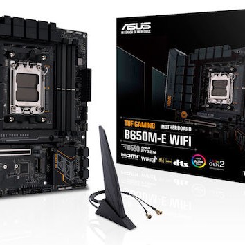 Asus TUF Gaming B650M-E WiFi Motherboard Micro ATX με AMD AM5 Socket 90MB1FV0-M0EAY0
