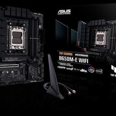 Asus TUF Gaming B650M-E WiFi Motherboard Micro ATX με AMD AM5 Socket 90MB1FV0-M0EAY0