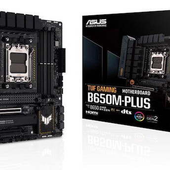 Asus TUF GAMING B650M-PLUS Motherboard Micro ATX με AMD AM5 Socket