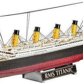 Revell 100 Years Titanic Φιγούρα Μοντελισμού Πλοίο 262 Κομματιών σε Κλίμακα 1:400 με Κόλλα και Χρώματα 67εκ.
