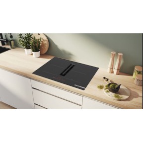 Bosch Επαγωγική Εστία Αυτόνομη με Απορροφητήρα & Λειτουργία Κλειδώματος 71x52.2εκ.