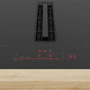 Bosch Serie 6 Smart Επαγωγική Εστία Αυτόνομη με Απορροφητήρα & Λειτουργία Κλειδώματος 80.2x52.2εκ.