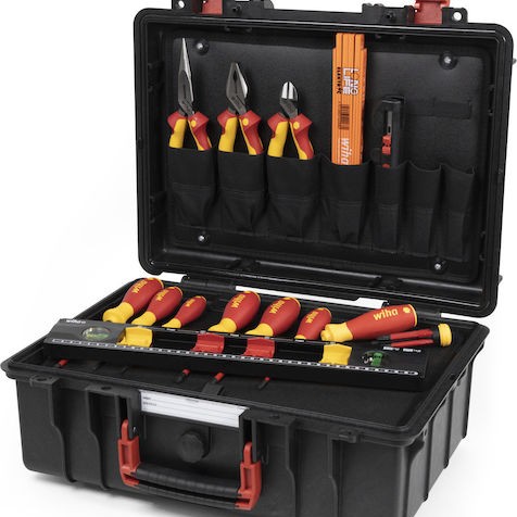 Wiha Βαλίτσα με 18 Εργαλεία Ηλεκτρολόγου