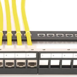 Digitus S/FTP Cat.7a Καλώδιο Δικτύου Ethernet χωρίς ακροδέκτες 100m Κίτρινο