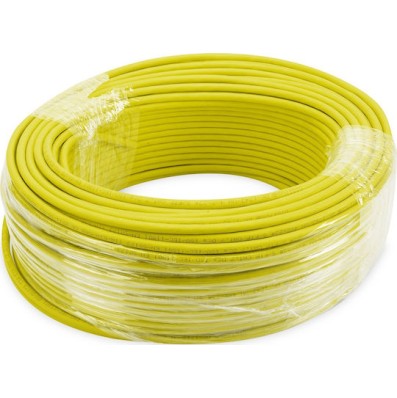 Digitus S/FTP Cat.7a Καλώδιο Δικτύου Ethernet χωρίς ακροδέκτες 100m Κίτρινο