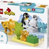 Lego Duplo Wild Animal Families: Penguins & Lions για 2+ Ετών 10τμχ