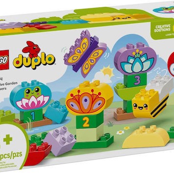 Lego Duplo Creative Garden & Flowers για 2+ Ετών 45τμχ