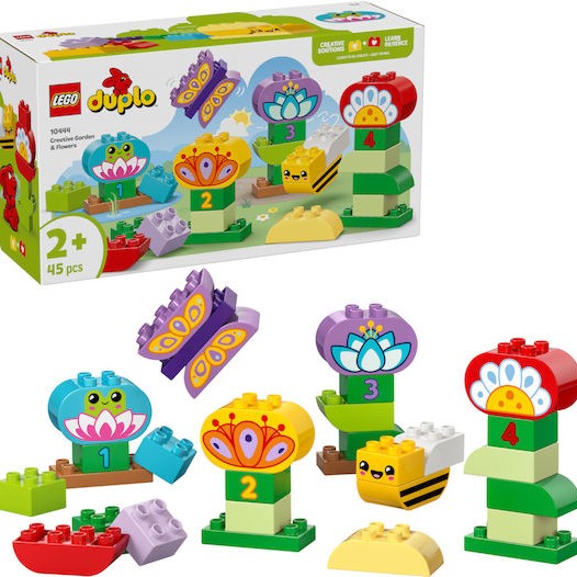 Lego Duplo Creative Garden & Flowers για 2+ Ετών 45τμχ