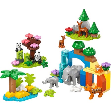 Lego Duplo Town - 3-in-1 Wild Animal Families για 2+ Ετών 92τμχ