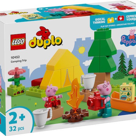 Lego Duplo Peppa Pig: Camping Trip για 2+ Ετών 32τμχ