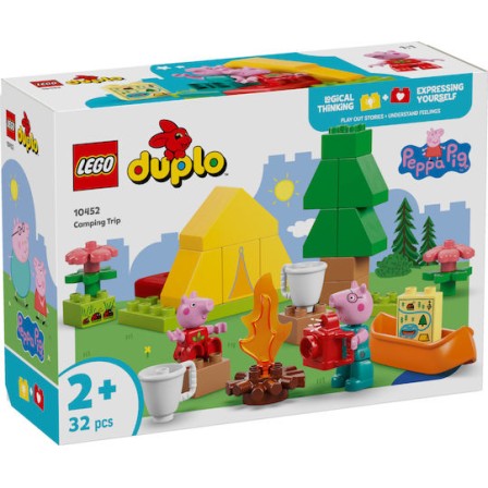 Lego Duplo Peppa Pig: Camping Trip για 2+ Ετών 32τμχ