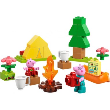 Lego Duplo Peppa Pig: Camping Trip για 2+ Ετών 32τμχ