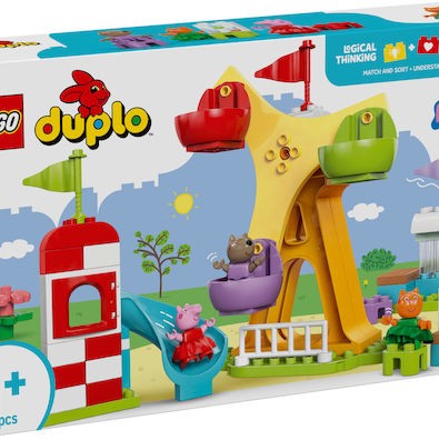 Lego Duplo Peppa Pig: Funfair για 2+ Ετών 53τμχ
