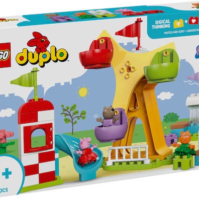 Lego Duplo Peppa Pig: Funfair για 2+ Ετών 53τμχ