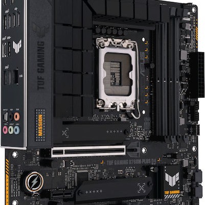 Asus TUF GAMING B760M-PLUS D4 Motherboard Micro ATX με Intel 1700 Socket