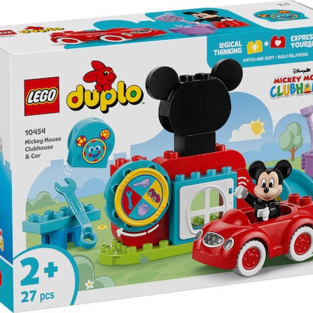 Lego Disney Mickey Mouse Clubhouse & Car για 2+ Ετών 27τμχ