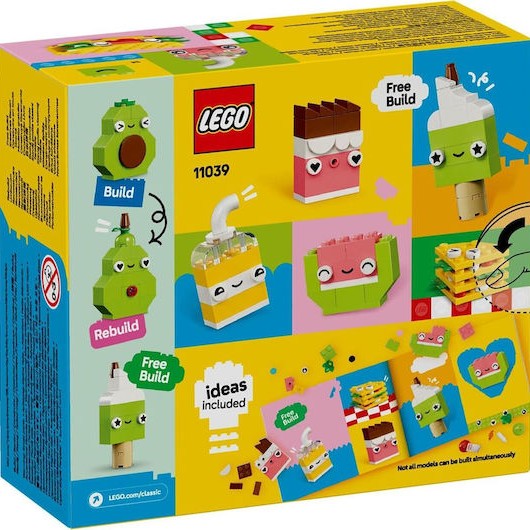 Lego Classic Creative Food Friends για 4+ Ετών 150τμχ