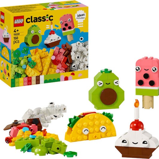 Lego Classic Creative Food Friends για 4+ Ετών 150τμχ