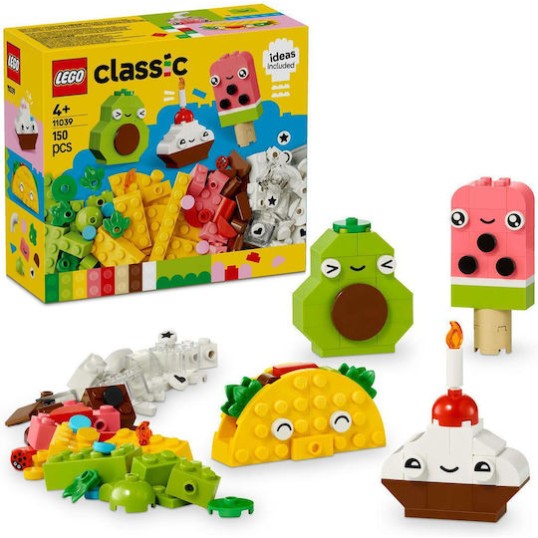 Lego Classic Creative Food Friends για 4+ Ετών 150τμχ