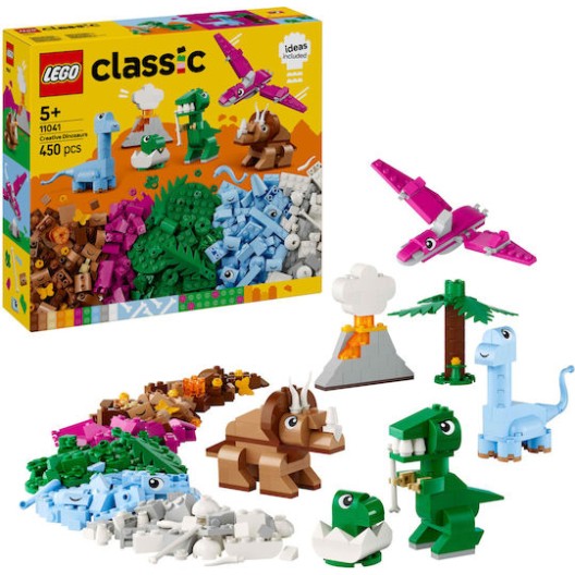 Lego Classic Creative Dinosaurs για 5+ Ετών 450τμχ