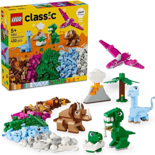Lego Classic Creative Dinosaurs για 5+ Ετών 450τμχ