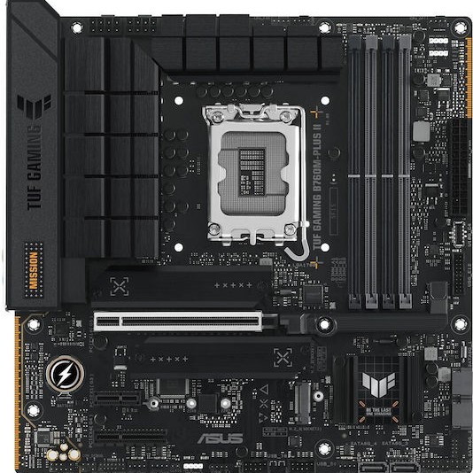 Asus TUF Gaming B760M-PLUS II Motherboard Micro ATX με Intel 1700 Socket 90MB1HD0-M0EAY0