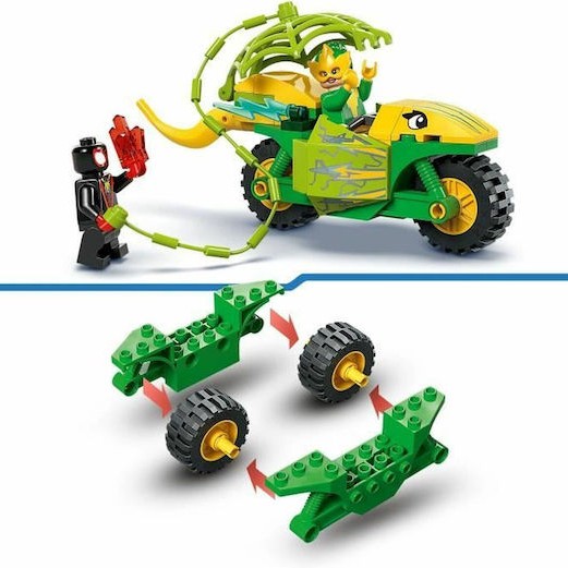 Lego Marvel Spin and Electro Dinosaur Vehicle Chase για 4+ Ετών 124τμχ