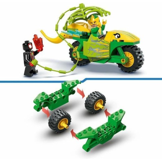 Lego Marvel Spin and Electro Dinosaur Vehicle Chase για 4+ Ετών 124τμχ