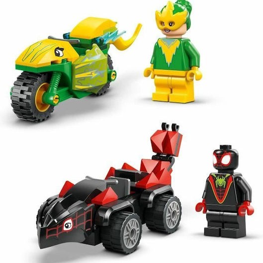 Lego Marvel Spin and Electro Dinosaur Vehicle Chase για 4+ Ετών 124τμχ