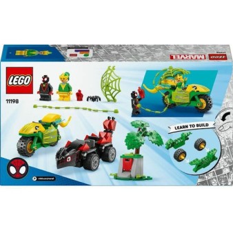 Lego Marvel Spin and Electro Dinosaur Vehicle Chase για 4+ Ετών 124τμχ