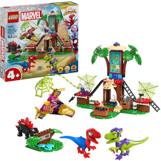 Lego Spider-Man Spidey and Gobby's Raptor Battle at Tree House HQ για 4+ Ετών 143τμχ