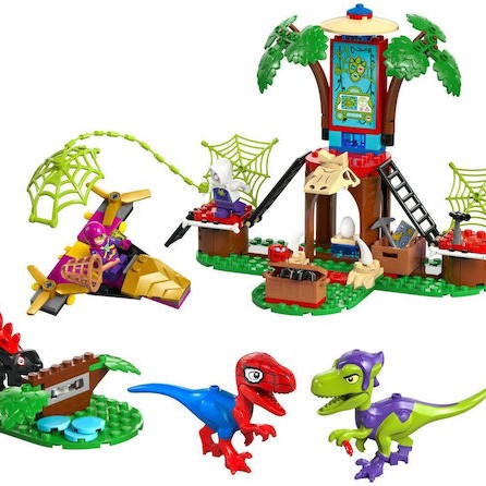 Lego Spider-Man Spidey and Gobby's Raptor Battle at Tree House HQ για 4+ Ετών 143τμχ