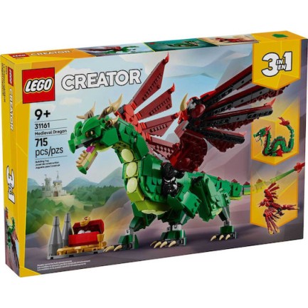 Lego Creator Medieval Dragon για 9+ Ετών 715τμχ