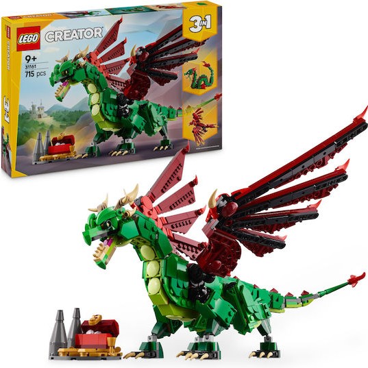 Lego Creator Medieval Dragon για 9+ Ετών 715τμχ