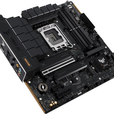 Asus TUF B760M-PLUS GAMING WIFI II Motherboard Micro ATX με Intel 1700 Socket 90MB1HE0-M0EAY0