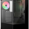 Aerocool Pivot-G-BK-v3 Gaming Midi Tower Κουτί Υπολογιστή με ARGB Φωτισμό Μαύρο