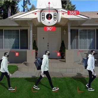 Foscam SD8EP IP Κάμερα Παρακολούθησης 4K Αδιάβροχη με Αμφίδρομη Επικοινωνία