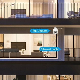 Foscam SD8EP IP Κάμερα Παρακολούθησης 4K Αδιάβροχη με Αμφίδρομη Επικοινωνία