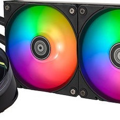 Silverstone NovaPeak 240 Υδρόψυξη Επεξεργαστή Διπλού Ανεμιστήρα 120mm για Socket AM4/AM5/1700/1200/115x με ARGB Φωτισμό