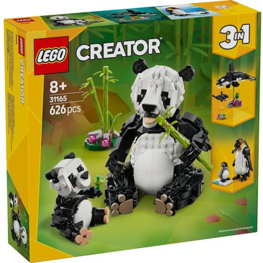 Lego Creator Wild Animals: Panda Family για 8+ Ετών 626τμχ
