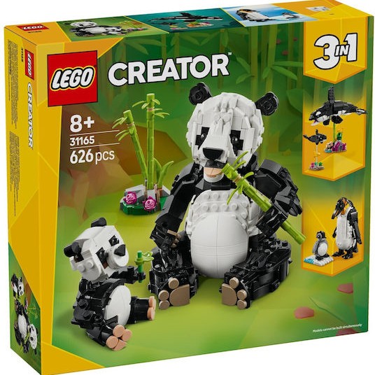 Lego Creator Wild Animals: Panda Family για 8+ Ετών 626τμχ