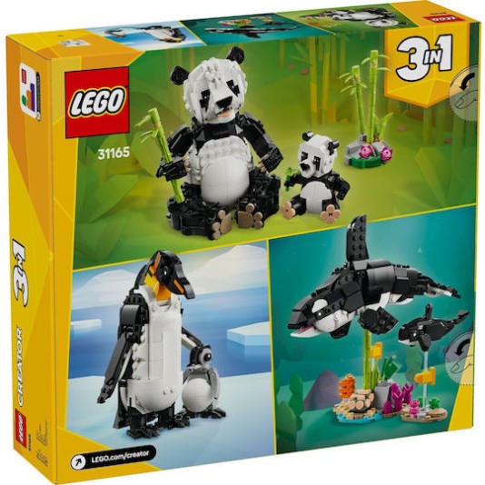 Lego Creator Wild Animals: Panda Family για 8+ Ετών 626τμχ