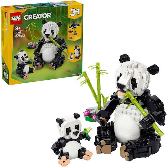 Lego Creator Wild Animals: Panda Family για 8+ Ετών 626τμχ
