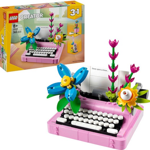 Lego Creator Typewriter with Flowers για 8+ Ετών 363τμχ