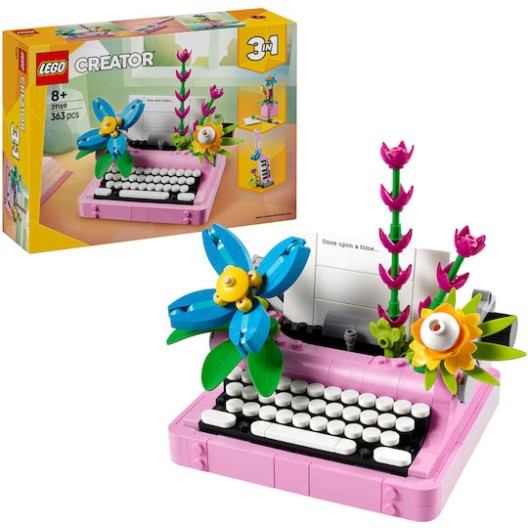 Lego Creator Typewriter with Flowers για 8+ Ετών 363τμχ